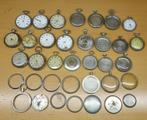 10 oude zakhorloges met nog allerlei onderdelen, Verzenden, Overige materialen, Zakhorloge, Overige merken