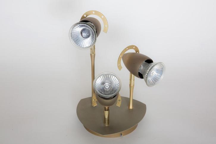 3 delig lampenset, Huis en Inrichting, Lampen | Hanglampen, Gebruikt, Minder dan 50 cm, Metaal, Ophalen of Verzenden