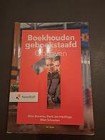 Boekhouden geboekstaafd ogaven 14e druk, Ophalen of Verzenden, Zo goed als nieuw, Accountancy en Administratie, Noordhoff Uitgevers