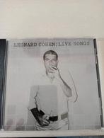 Leonard Cohen - Live Songs CD, Verzenden, Gebruikt