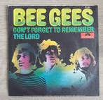 Bee Gees. Don't Forget To Remember. Vinyl. Single, Gebruikt, Verzenden, 7 inch, Single