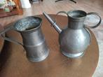 TINNEN  OLIE KANNEN, Antiek en Kunst, Antiek | Tin, Ophalen of Verzenden