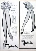 17 vintage advertenties panties nylons 57-81 panty Jovanda, Ophalen of Verzenden, Zo goed als nieuw, Reclamebord