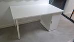LAGKAPTEN / ALEX
Bureau, wit, 140x60 cm, Huis en Inrichting, Bureaus, Ophalen, Zo goed als nieuw, Bureau