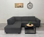 Grijze hoekbank – schoon, fris en direct klaar voor gebruik, 125 cm of meer, 125 cm of meer, Ophalen of Verzenden, Zo goed als nieuw
