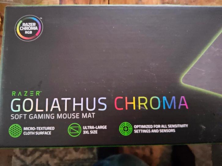Razer Goliathus Chroma 3XL Gaming Muismat rgb, Computers en Software, Muismatten, Zo goed als nieuw, Gaming muismat, Ophalen of Verzenden