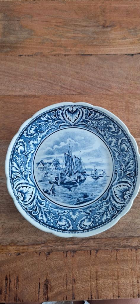 Delfts Blauw Bord - BOCH Delft, Antiek en Kunst, Antiek | Wandborden en Tegels, Ophalen of Verzenden