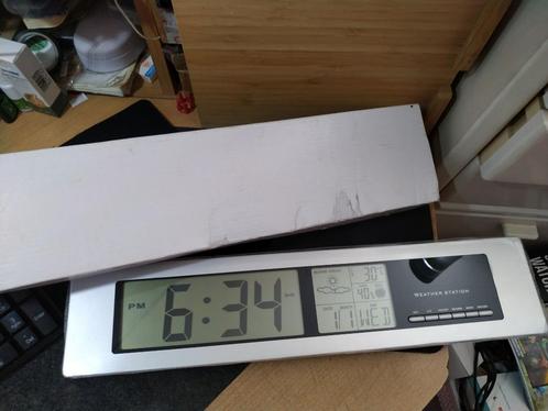 Weerstation FL-TRONICS met klok, Audio, Tv en Foto, Weerstations en Barometers, Nieuw, Weerstation, Ophalen of Verzenden