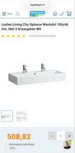 Laufen Wastafel 100x46 cm - Nieuw in doos!, Ophalen of Verzenden, Nieuw, Wastafel