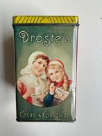 Vintage Droste cacao en chocolade blikje met sluitzegel, Ophalen of Verzenden, Gebruikt, Overige, Droste