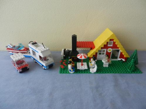 Lego 6388 zomerhuisje met auto, camper en bootje (uit 1987), Kinderen en Baby's, Speelgoed | Duplo en Lego, Gebruikt, Ophalen of Verzenden