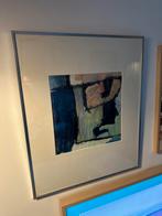 Abstract vintage orgineel werk schilderij vd Meulen design, Ophalen of Verzenden