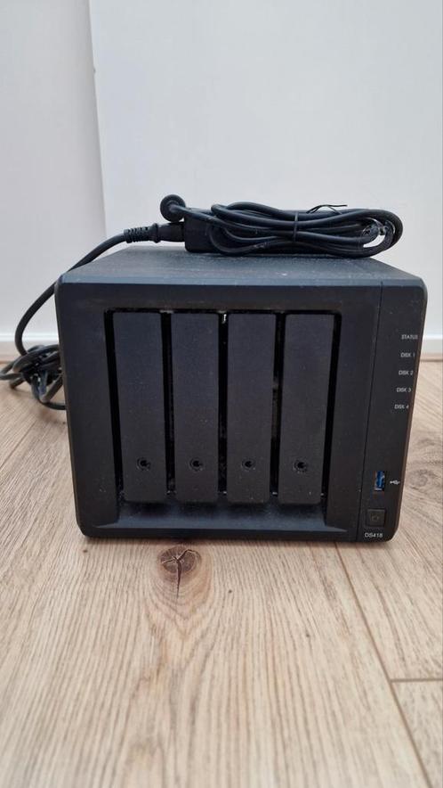 Synology DS418 NAS - 4 Bay, Computers en Software, NAS, Zo goed als nieuw, Ophalen of Verzenden