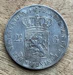 2,5 gulden 1872 Willem III, Postzegels en Munten, Munten | Nederland, Ophalen, Koning Willem III, Zilver, Losse munt