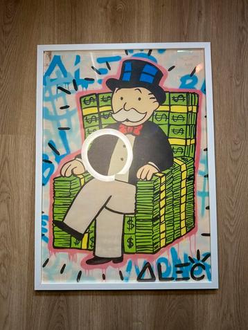 Alec Monopoly Canvas | 50x70 | Zonder Lijst beschikbaar voor biedingen