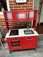 IKEA Keukentje Rood incl. keukenspulletjes, Ophalen, Zo goed als nieuw