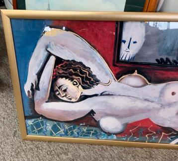Pablo Picasso schilderij print druk poster ingelijst beschikbaar voor biedingen