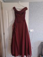 Prachtige bordeaux kleurige jurk maat 38-40, Maat 38/40 (M), Ophalen of Verzenden, Zo goed als nieuw, Rood