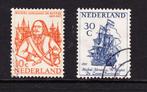 Nederland NVPH 693-694 gestempeld, Postzegels en Munten, Postzegels | Nederland, Verzenden, Na 1940, Gestempeld