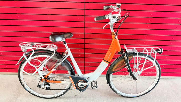 Goed werkende mooie unisex stadsfiets Sparta 48cm, Fietsen en Brommers, Fietsen | Dames | Damesfietsen, Gebruikt, Sparta, Versnellingen