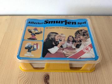 Vintage jaren 80 smurfenspel - compleet beschikbaar voor biedingen