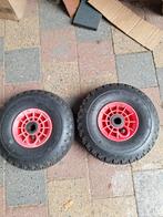 2 z.g.a.n kruiwagenwielen, Tuin en Terras, Kruiwagens, Ophalen of Verzenden