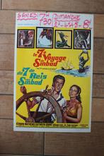 filmaffiche The 7th Voyage of Sinbad 1958 filmposter, Verzamelen, Rechthoekig Staand, Ophalen of Verzenden, Zo goed als nieuw