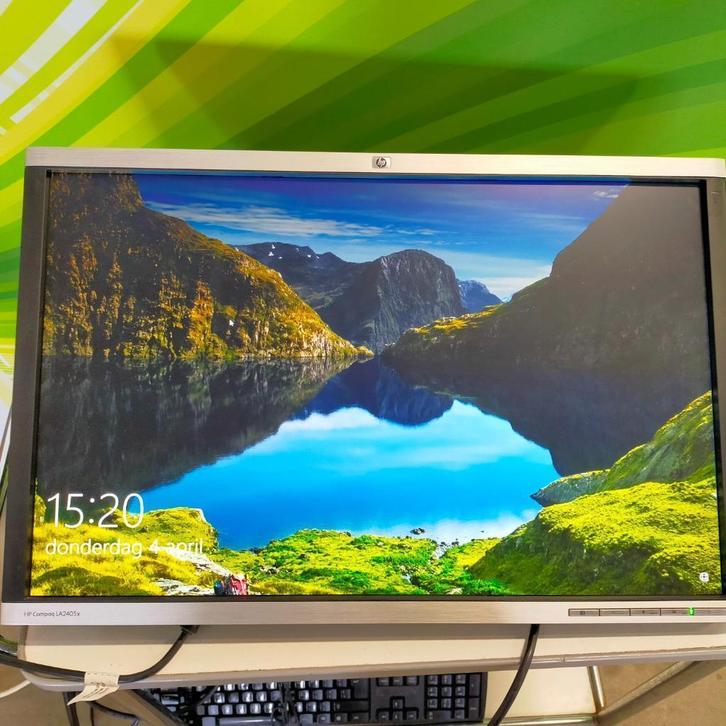 24 x  Beeldscherm Monitor HP Compaq LA 2405X, Computers en Software, Monitoren, Gebruikt, 101 t/m 150 Hz, Overige typen, Overige resoluties