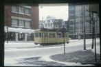 Dia tram H8 werkwagen Haagsche Tramweg Maatschappij HTM, Verzamelen, Ophalen of Verzenden, Gebruikt, Tram, Kaart of Prent