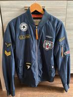 Bomberjack met patches maat M/L, Kleding | Dames, Jassen | Zomer, Maat 38/40 (M), King of fashion, Zo goed als nieuw, Verzenden