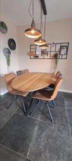 6x Xooon eetkamerstoelen, Ophalen, Gebruikt, Zwart, Vijf, Zes of meer stoelen