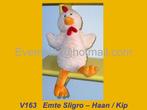 V163 Emte / Sligro : kip kipje, Kinderen en Baby's, Speelgoed | Knuffels en Pluche, Ophalen, Zo goed als nieuw, Overige typen