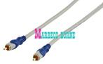 RCA - RCA kabel, Tulpkabel 10 m, verguld, RCA Male, SA110-10, HQ, 10 meter of meer, Nieuw, Info@marbeco.nl