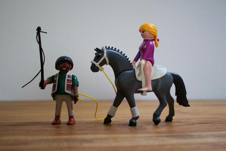 Playmobil Acrobate te paard met trainer - 5229, Kinderen en Baby's, Speelgoed | Playmobil, Zo goed als nieuw, Complete set, Verzenden