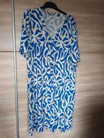 Only Carmakoma Jurk - Maat L - Blauw/Beige, Blauw, Maat 46/48 (XL) of groter, Ophalen of Verzenden, Zo goed als nieuw