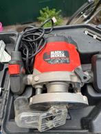 Black & Decker Bovenfreesmachine, Ophalen of Verzenden, Gebruikt, Elektrisch, Bovenfrees