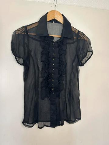 Vintage dames blouse maat S beschikbaar voor biedingen