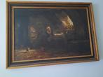 Schilderij Jumelet, Ophalen