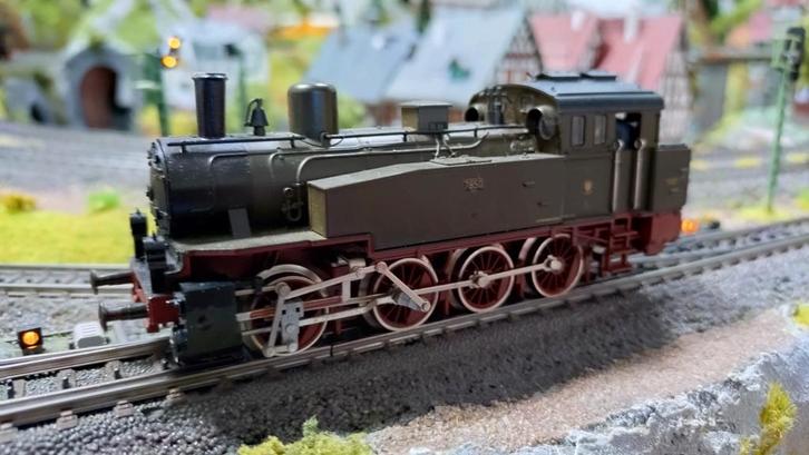 Trix 2428 Stoomloc T13 - Defect, Hobby en Vrije tijd, Modeltreinen | H0, Gebruikt, Locomotief, Wisselstroom, Trix, Analoog, Ophalen of Verzenden