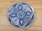 Chinees blauw wit porseleinen bord, Antiek en Kunst, Ophalen of Verzenden