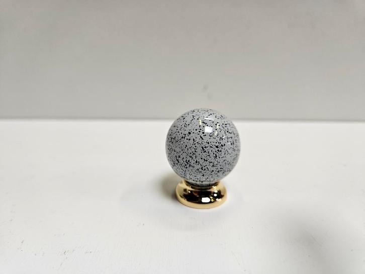 3x meubelknop porcelein 28mm, Doe-het-zelf en Verbouw, Hang- en Sluitwerk, Zo goed als nieuw, Koper of Messing, Ophalen of Verzenden