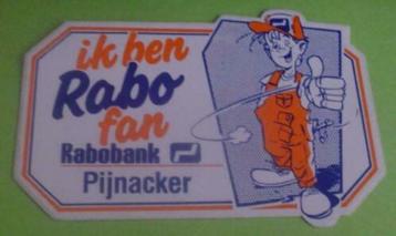 Stickers Ik ben Rabo fan Amsterdam(Rabobank) beschikbaar voor biedingen