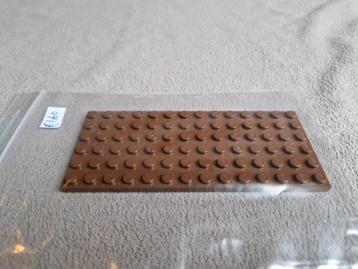 Lego plaatjes/plates 6x14 bruin 1x beschikbaar voor biedingen