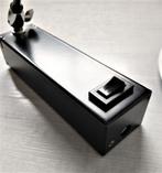 Dijkstra  wandlamp -booglamp uit de seventies (zwart/chroom), Ophalen of Verzenden, Gebruikt, Overige materialen, Dijkstra vintage  design  - Holland  - seventies