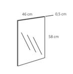 Spiegel Mirror 46cm x 58cm, Sport en Fitness, Biljarten en Poolen, Ophalen, Nieuw, Overige typen