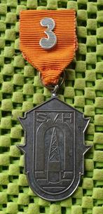 Medaille :  Sportvereniging Helmond - 80 km 1980, Postzegels en Munten, Penningen en Medailles, Nederland, Overige materialen