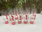10 Bud Bierglazen 0,25L, Ophalen, Glas of Glazen, Overige stijlen, Glas