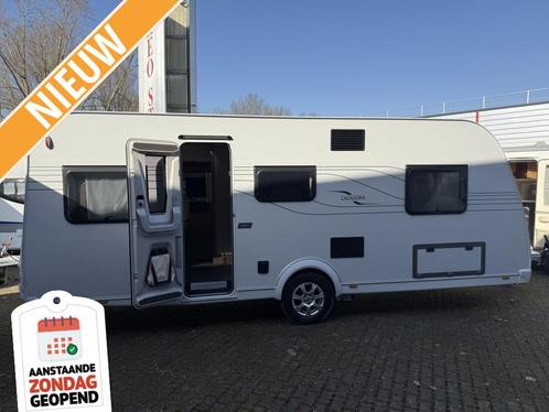 Tabbert Cazadora 550 E | Enkele bedden | Rondzit | ETS Plus, Caravans en Kamperen, Caravans, Bedrijf, tot en met 4, 1250 - 1500 kg