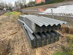Ca 150 composiet golfplaten, asbestvrij, factuur, Ophalen, Kunststof, Gebruikt, 15 m² of meer