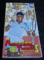 Nintendo Super Famicom game: AMAZING TENNIS (SHVC-ZT), Spelcomputers en Games, Games | Nintendo Super NES, Gebruikt, 1 speler